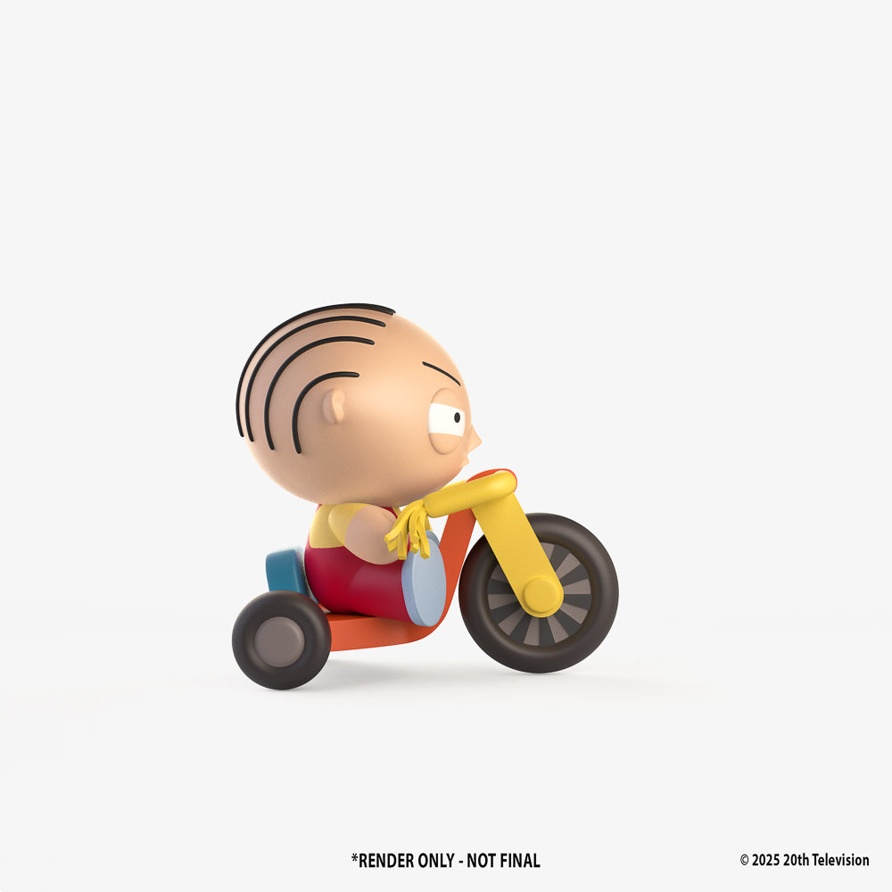 Family Guy: Freakin' Sweet 3” Vinyl Mini Figure Blind Box Series - Kidrobot - Stewie on Tricycle Mini Figure