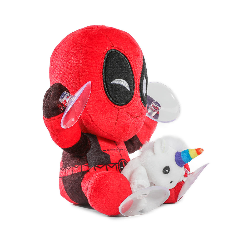 Deadpool with Unicorn Plush Window Clinger - Kidrobot