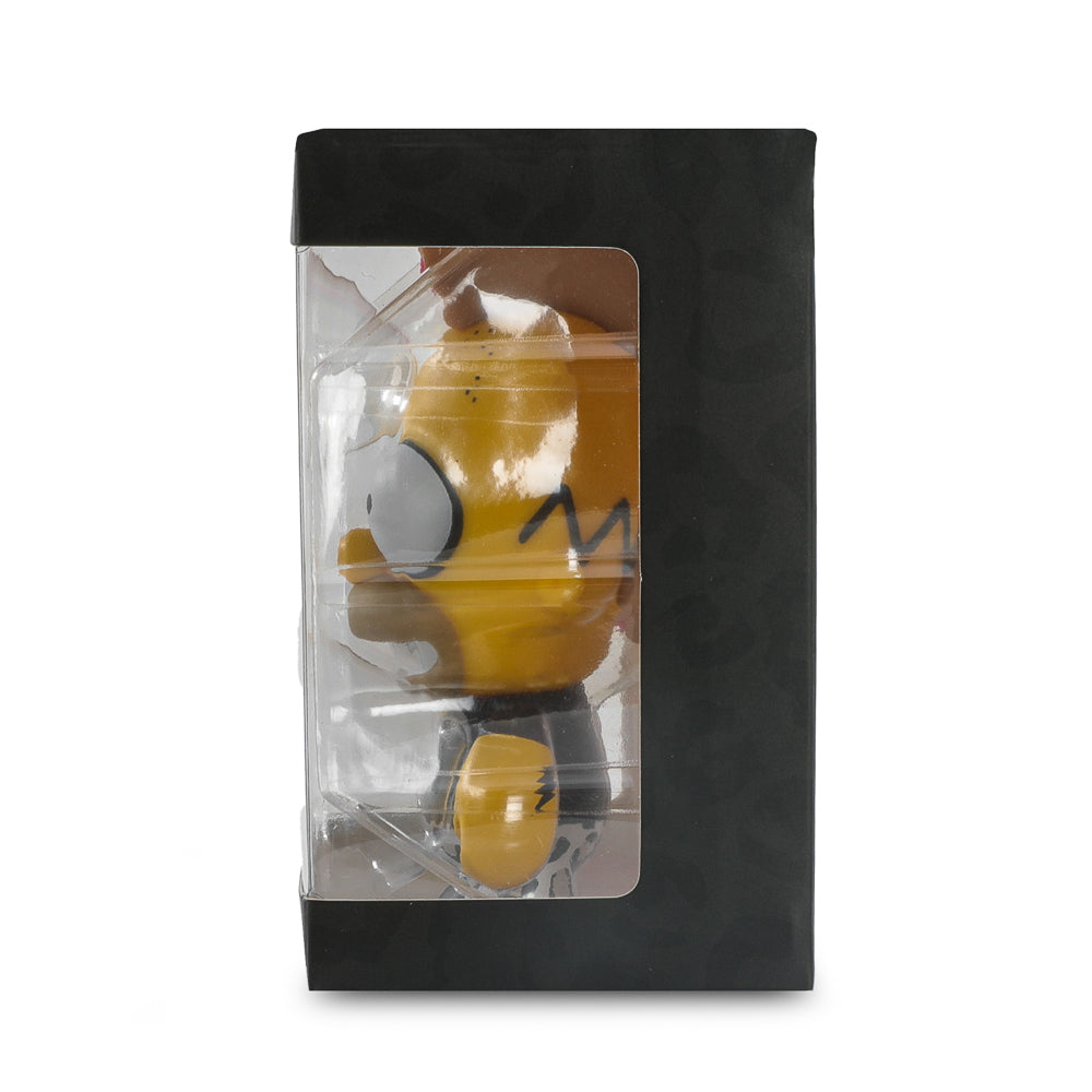 The Simpsons - Donut Riot Punk Homer 3" Vinyl Mini Figure - Pink Glaze Edition (Limited Edition of 500) - Kidrobot