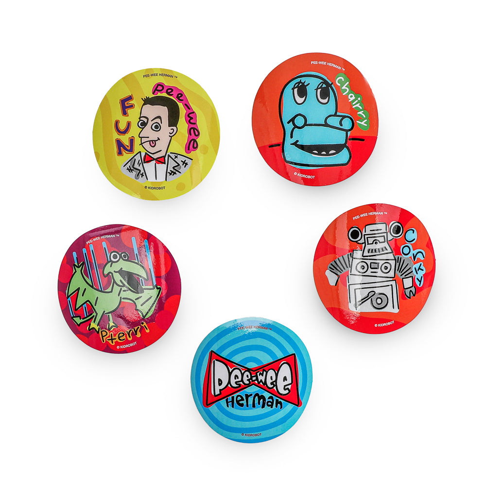 GWP - Pee Wee's Playhouse Exclusive Sticker Pack - Kidrobot