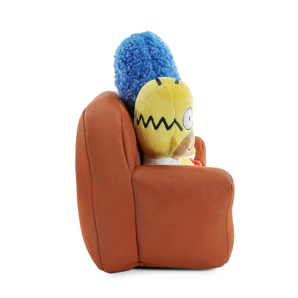 The Simpsons - Simpsons Family on Couch Interactive Plush Set (PRE-ORDER) - Kidrobot - Shop Collectible Art Toys and Plush at Kidrobot.com