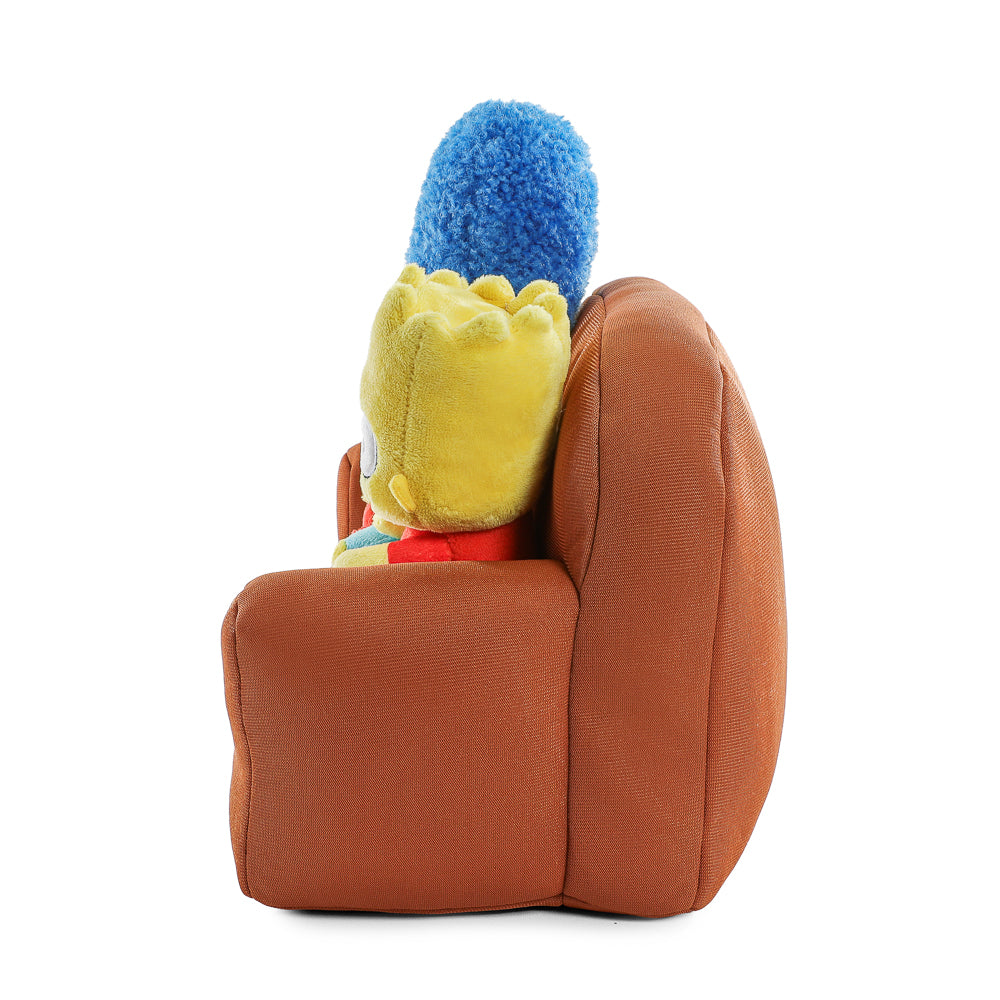 The Simpsons - Simpsons Family on Couch Interactive Plush Set (PRE-ORDER) - Kidrobot - Shop Collectible Art Toys and Plush at Kidrobot.com