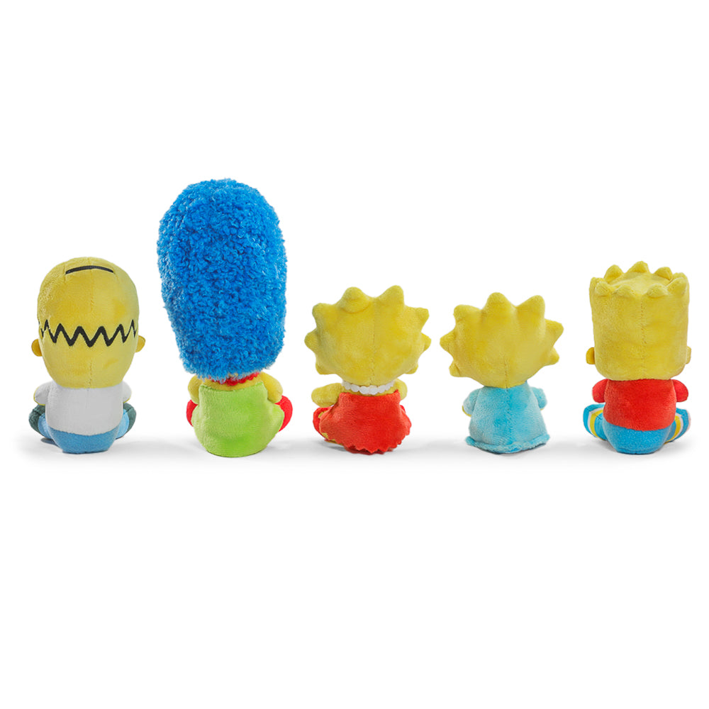 The Simpsons - Simpsons Family on Couch Interactive Plush Set (PRE-ORDER) - Kidrobot - Shop Collectible Art Toys and Plush at Kidrobot.com