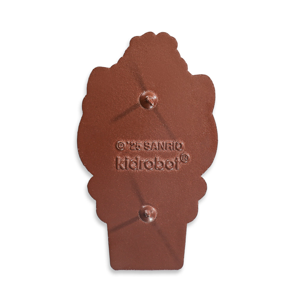 2025 CON EXCLUSIVE: Hello Kitty® Ice Cream Cone Pin - Flocked Chocolate with Mint Edition (Limited Edition of 300) - Kidrobot