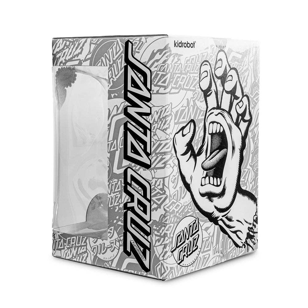 2025 CON EXCLUSIVE: Santa Cruz Skateboards - 40th Anniversary Screaming Hand 9" DIY Vinyl Art Figure (Limited Edition of 300) - Kidrobot