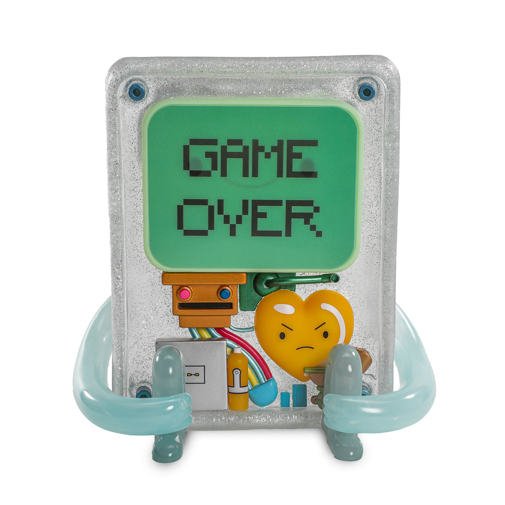 2025 CON EXCLUSIVE: Adventure Time - BMO 8" Glow-in-the-Dark Vinyl Art Figure - Game Over Edition (Limited Edition of 300) - Kidrobot