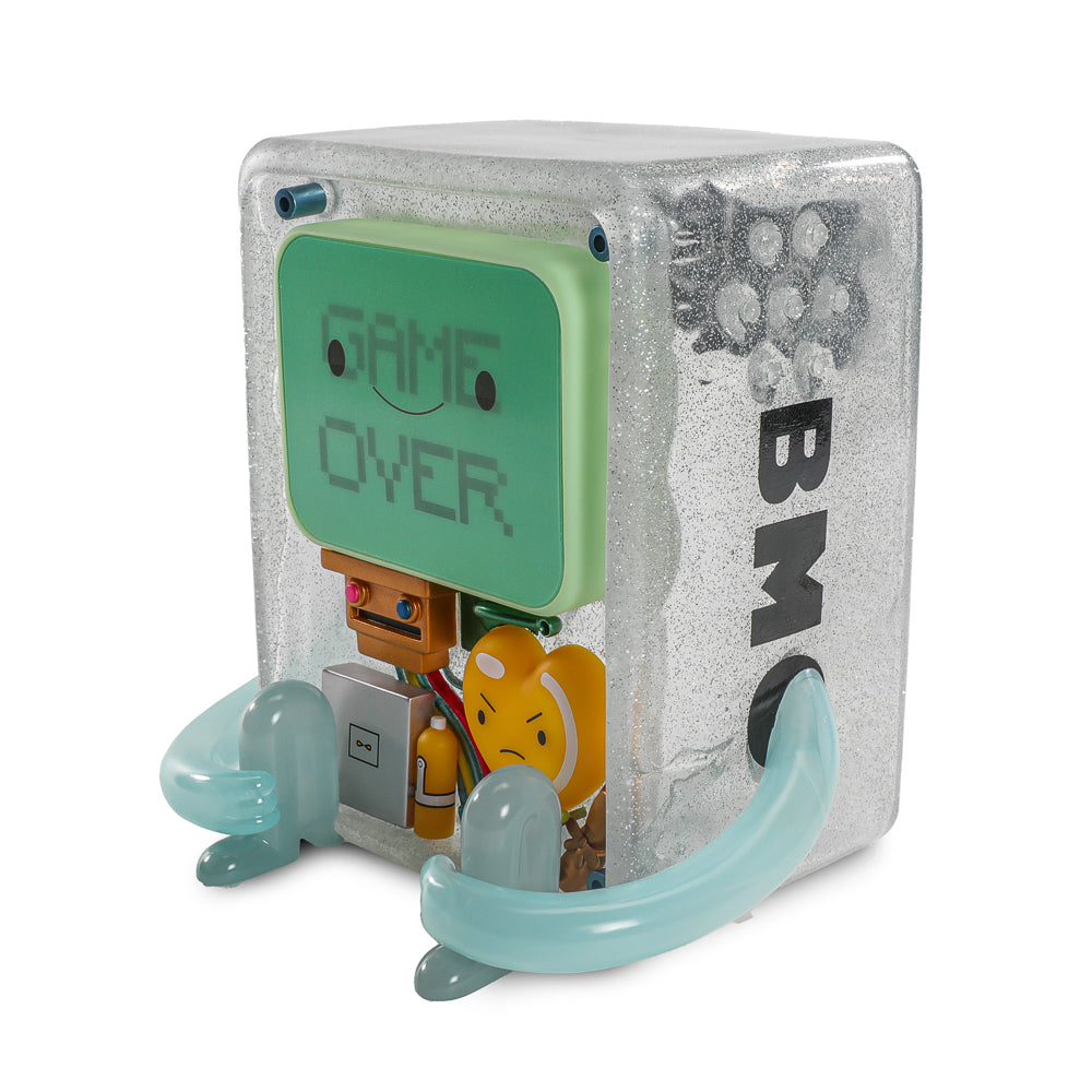 2025 CON EXCLUSIVE: Adventure Time - BMO 8" Glow-in-the-Dark Vinyl Art Figure - Game Over Edition (Limited Edition of 300) - Kidrobot