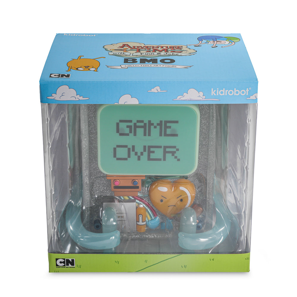2025 CON EXCLUSIVE: Adventure Time - BMO 8" Glow-in-the-Dark Vinyl Art Figure - Game Over Edition (Limited Edition of 300) - Kidrobot