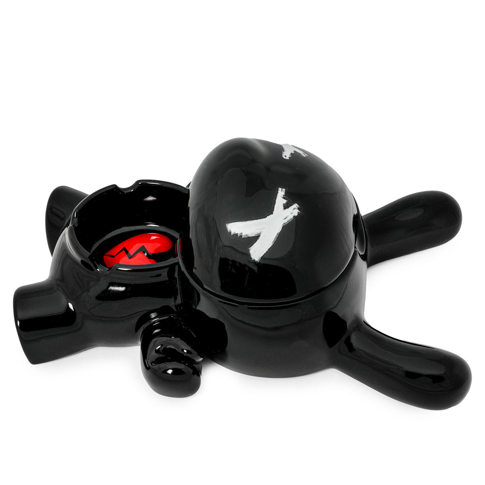 L.I.E. (LOVE ISN’T EASY) Dunny Ceramic Ashtray: BURNED Edition - Kidrobot.com Exclusive - Kidrobot