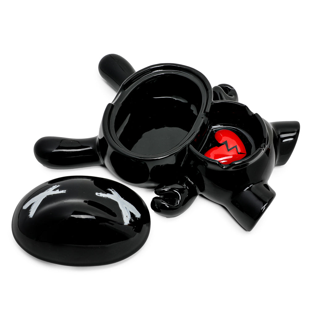 L.I.E. (LOVE ISN’T EASY) Dunny Ceramic Ashtray: BURNED Edition - Kidrobot.com Exclusive - Kidrobot