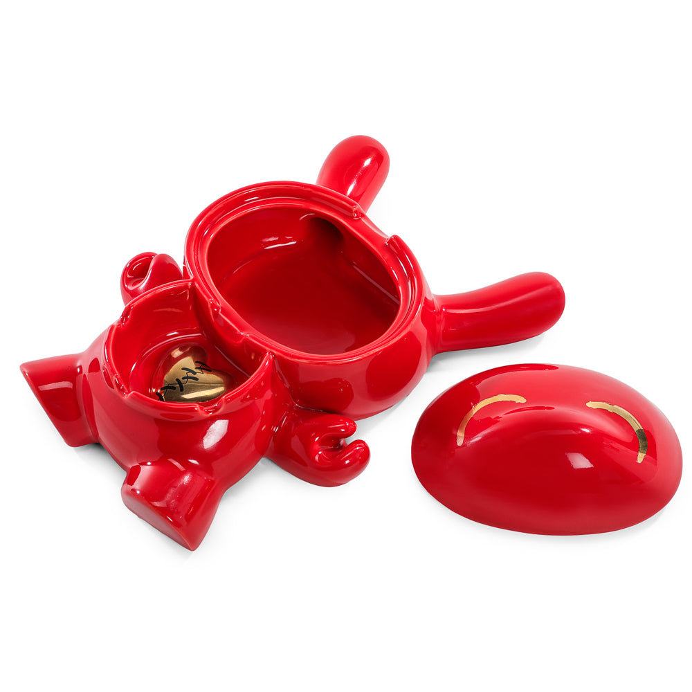 L.I.E. (LOVE ISN’T EASY) Dunny Ceramic Ashtray: BLAZE Edition - Kidrobot