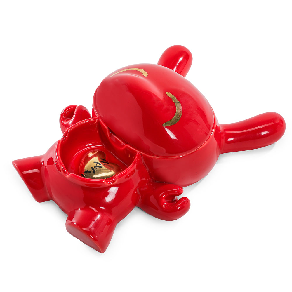 L.I.E. (LOVE ISN’T EASY) Dunny Ceramic Ashtray: BLAZE Edition - Kidrobot