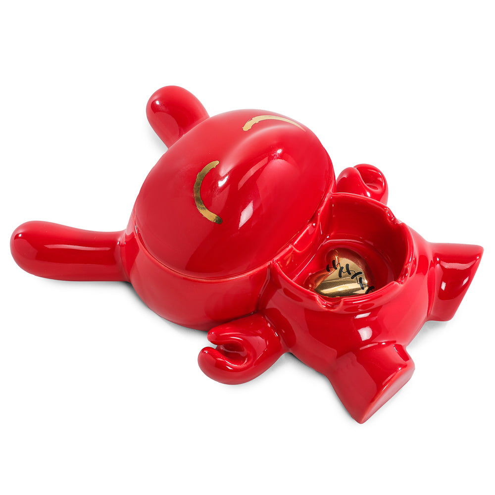 L.I.E. (LOVE ISN’T EASY) Dunny Ceramic Ashtray: BLAZE Edition - Kidrobot