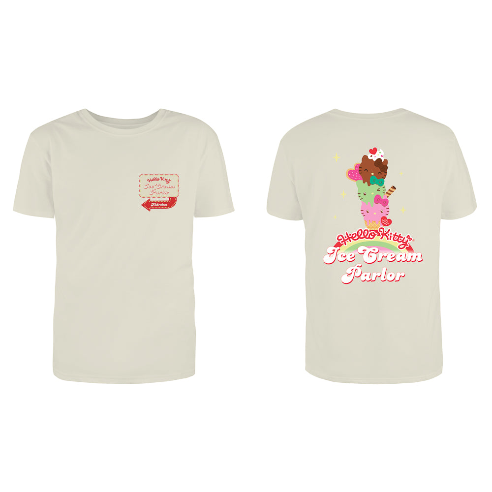 2025 CON EXCLUSIVE: Hello Kitty® Ice Cream Parlor T-Shirt (Limited Edition of 150) - Kidrobot