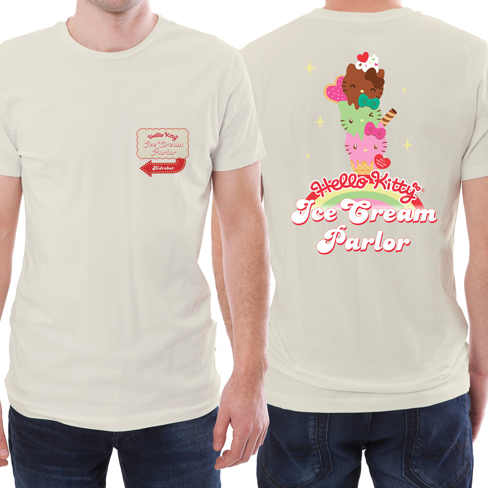 2025 CON EXCLUSIVE: Hello Kitty® Ice Cream Parlor T-Shirt (Limited Edition of 150) - Kidrobot