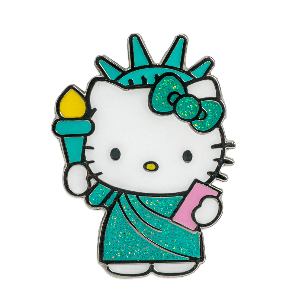 2025 CON EXCLUSIVE: Hello Kitty® NYC Deluxe Pins & Lanyard Set (Limited Edition of 500) - Kidrobot