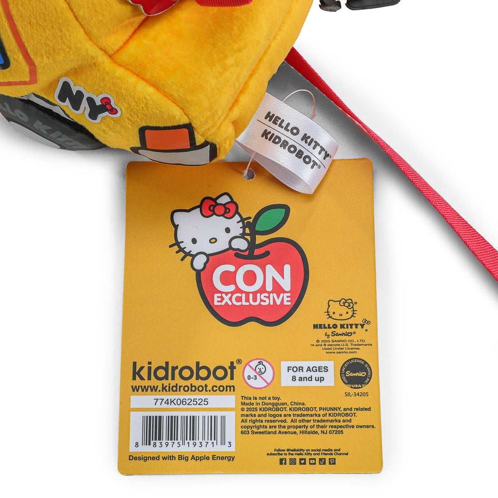 2025 CON EXCLUSIVE: Hello Kitty® NYC Taxi Plush Bag (Limited