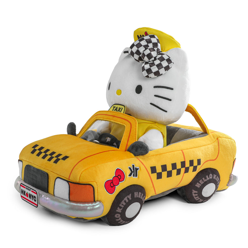 NYCC 2025 FTM: Hello Kitty® NYC Taxi Plush - Kidrobot - Shop Collectible Art Toys and Plush at Kidrobot.com