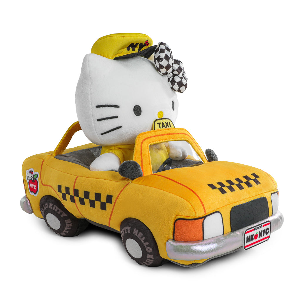 NYCC 2025 FTM: Hello Kitty® NYC Taxi Plush - Kidrobot - Shop Collectible Art Toys and Plush at Kidrobot.com
