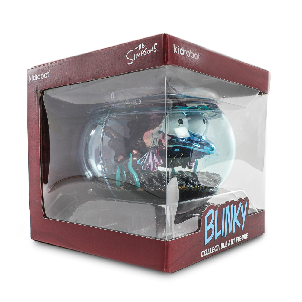 The Simpsons - Blinky in Fish Bowl 5.5” Vinyl Art Figure (Nuclear Electroplate Edition) - NYCC 2025 Debut - Kidrobot