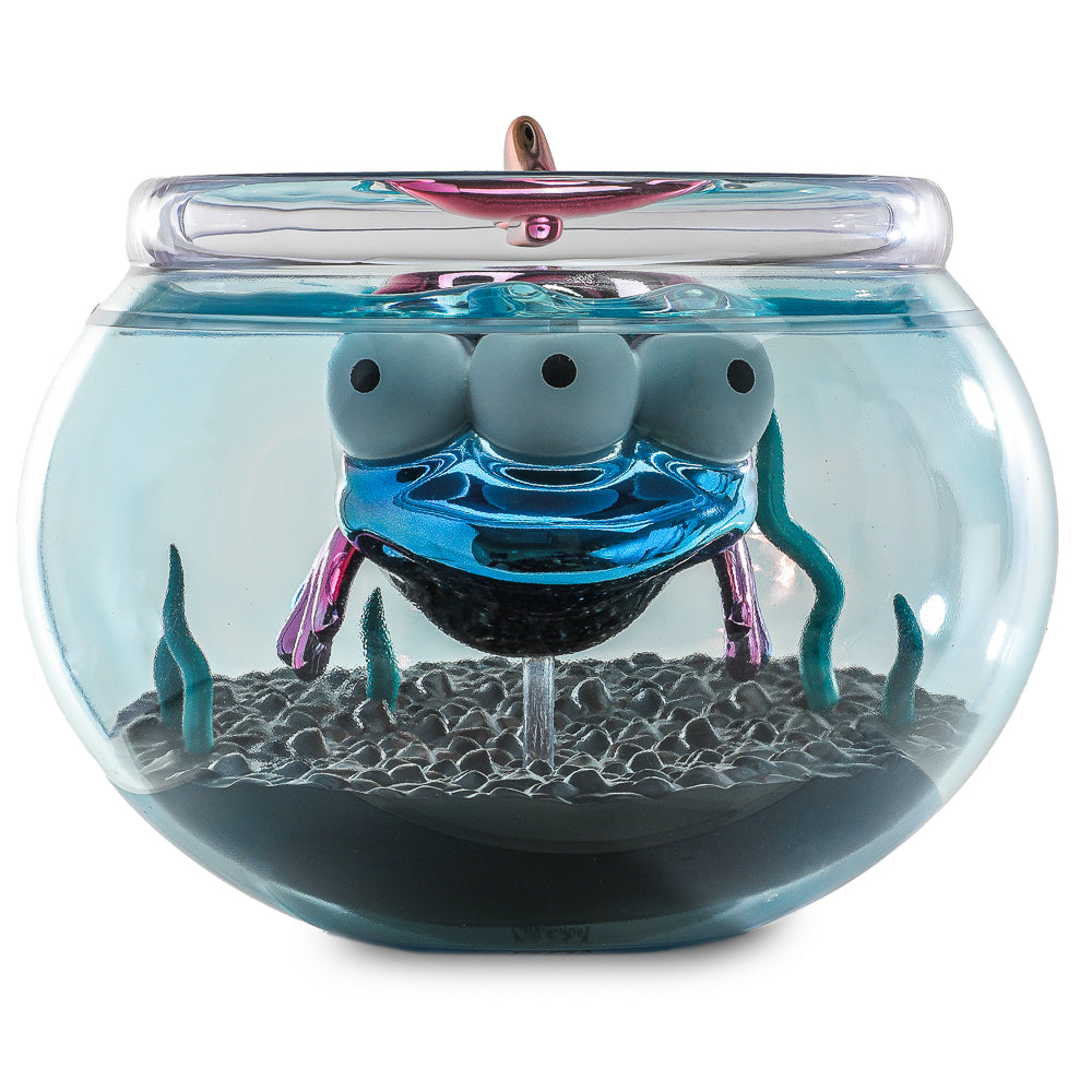 The Simpsons - Blinky in Fish Bowl 5.5” Vinyl Art Figure (Nuclear Electroplate Edition) - NYCC 2025 Debut - Kidrobot