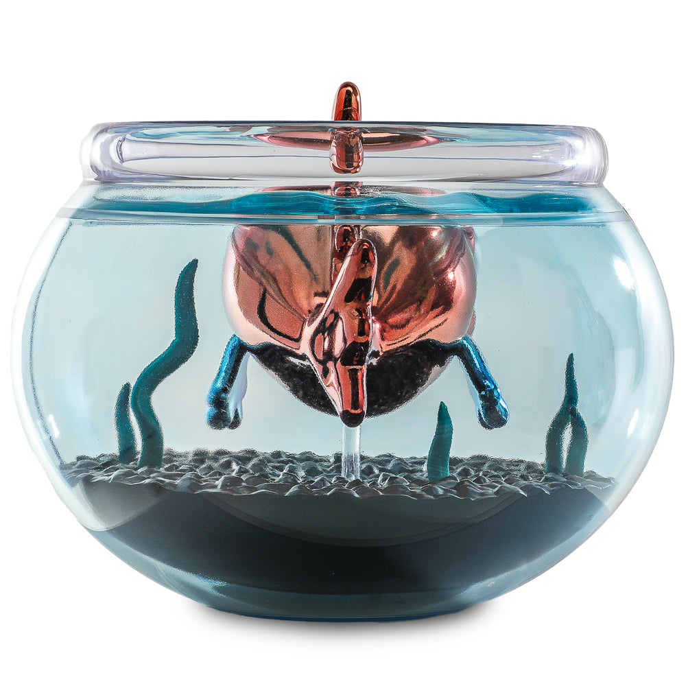 The Simpsons - Blinky in Fish Bowl 5.5” Vinyl Art Figure (Nuclear Electroplate Edition) - NYCC 2025 Debut - Kidrobot