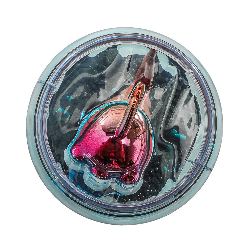 The Simpsons - Blinky in Fish Bowl 5.5” Vinyl Art Figure (Nuclear Electroplate Edition) - NYCC 2025 Debut - Kidrobot