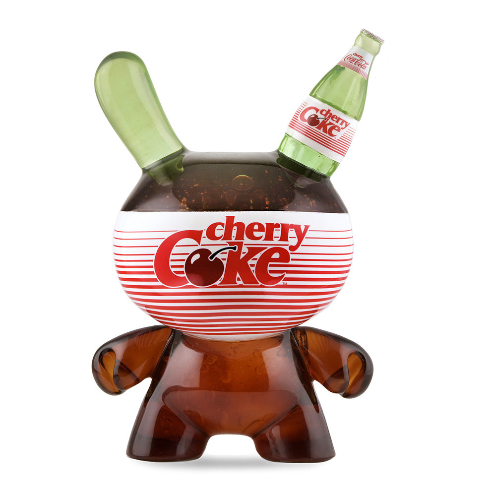 Kidrobot & Cherry Coke® 8" Resin Dunny Art Figure - Kidrobot