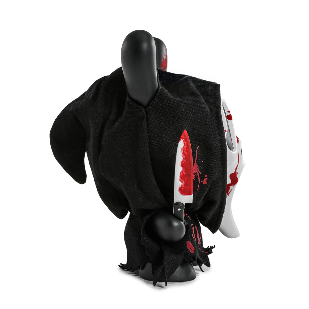 Ghost Face 8" Dunny Glow-in-the-Dark Vinyl Art Figure - Bloody Edition - Kidrobot