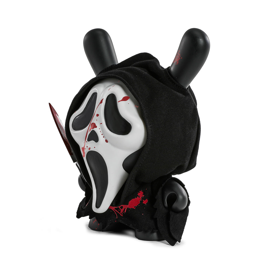 Ghost Face 8" Dunny Glow-in-the-Dark Vinyl Art Figure - Bloody Edition - Kidrobot