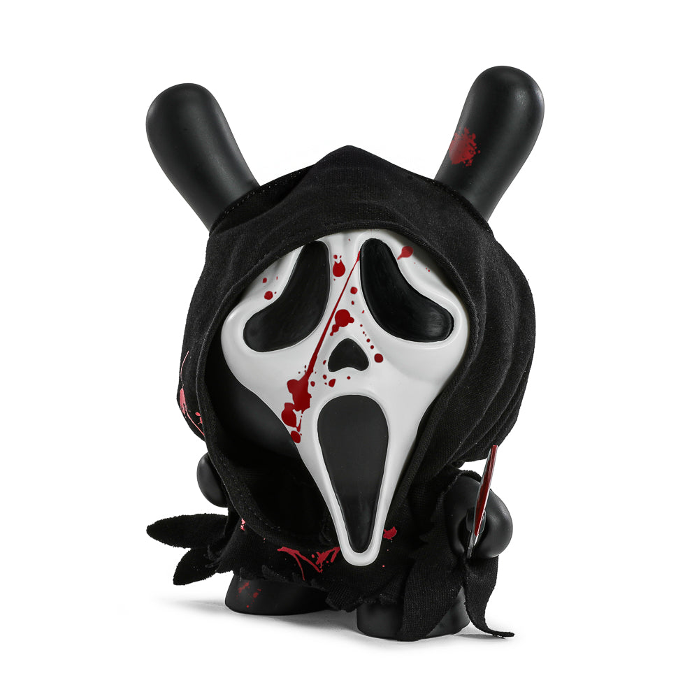 Ghost Face 8" Dunny Glow-in-the-Dark Vinyl Art Figure - Bloody Edition - Kidrobot