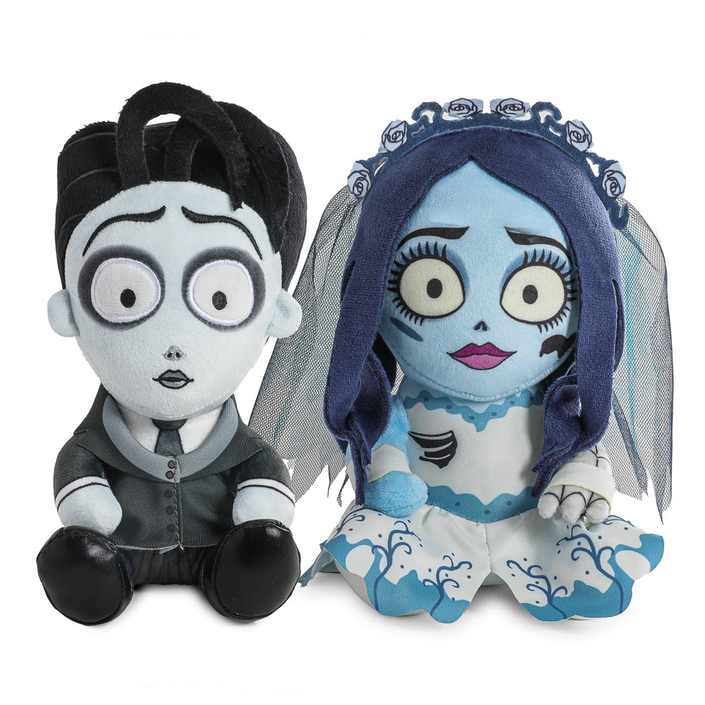 Corpse Bride - Victor and Emily Phunny Plush - Kidrobot