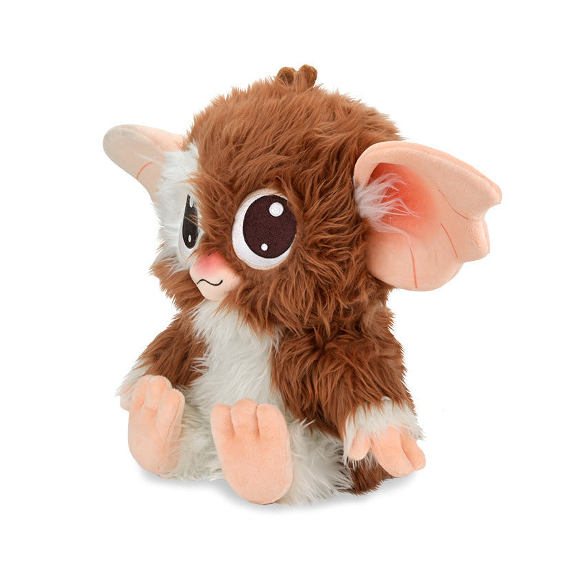 Large Gremlins Gizmo plush toy from the Gremlins series, soft and cuddly with detailed fur and expressive eyes.