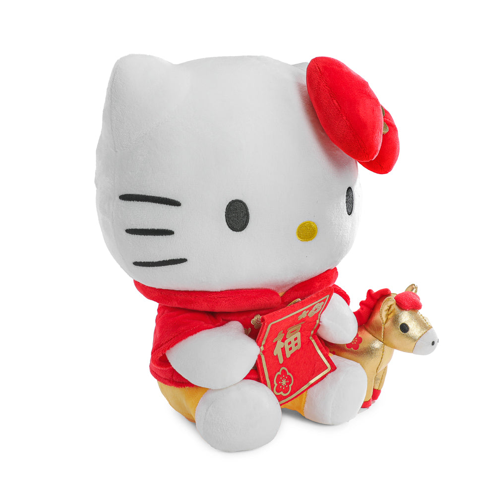 Hello Kitty® with Lucky Horse Plush - Kidrobot