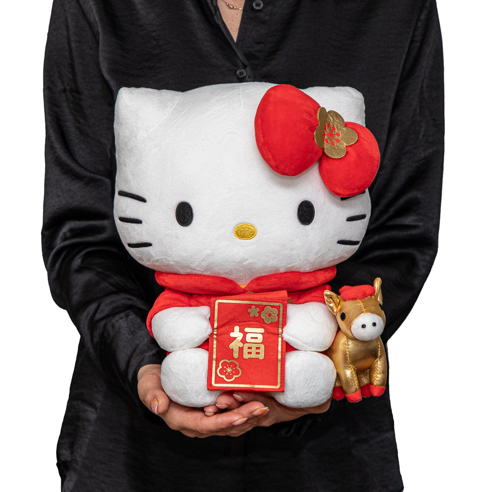 Hello Kitty® with Lucky Horse Plush - Kidrobot