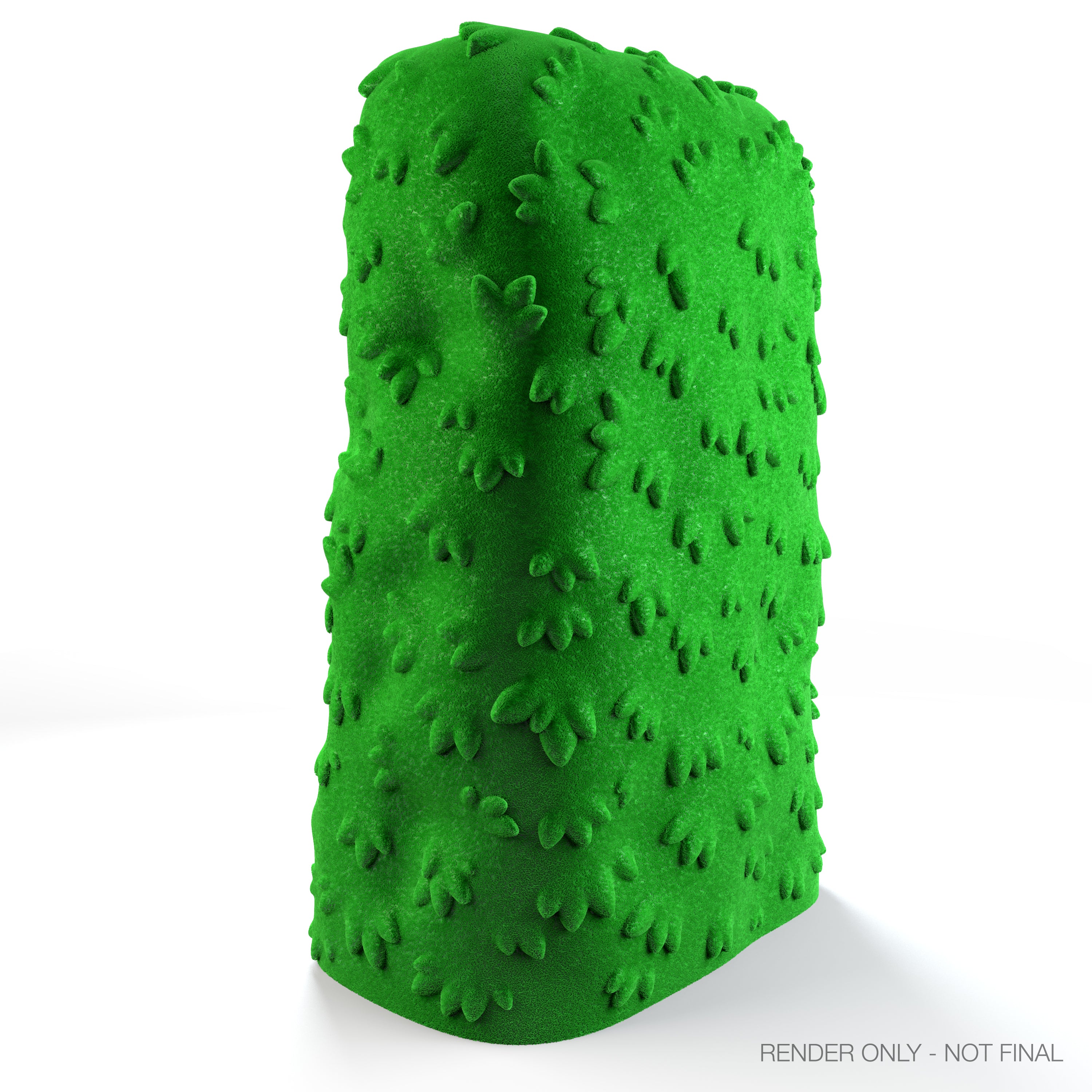 The Simpsons - Homer in Hedge 36" Flocked Art Giant - Kidrobot