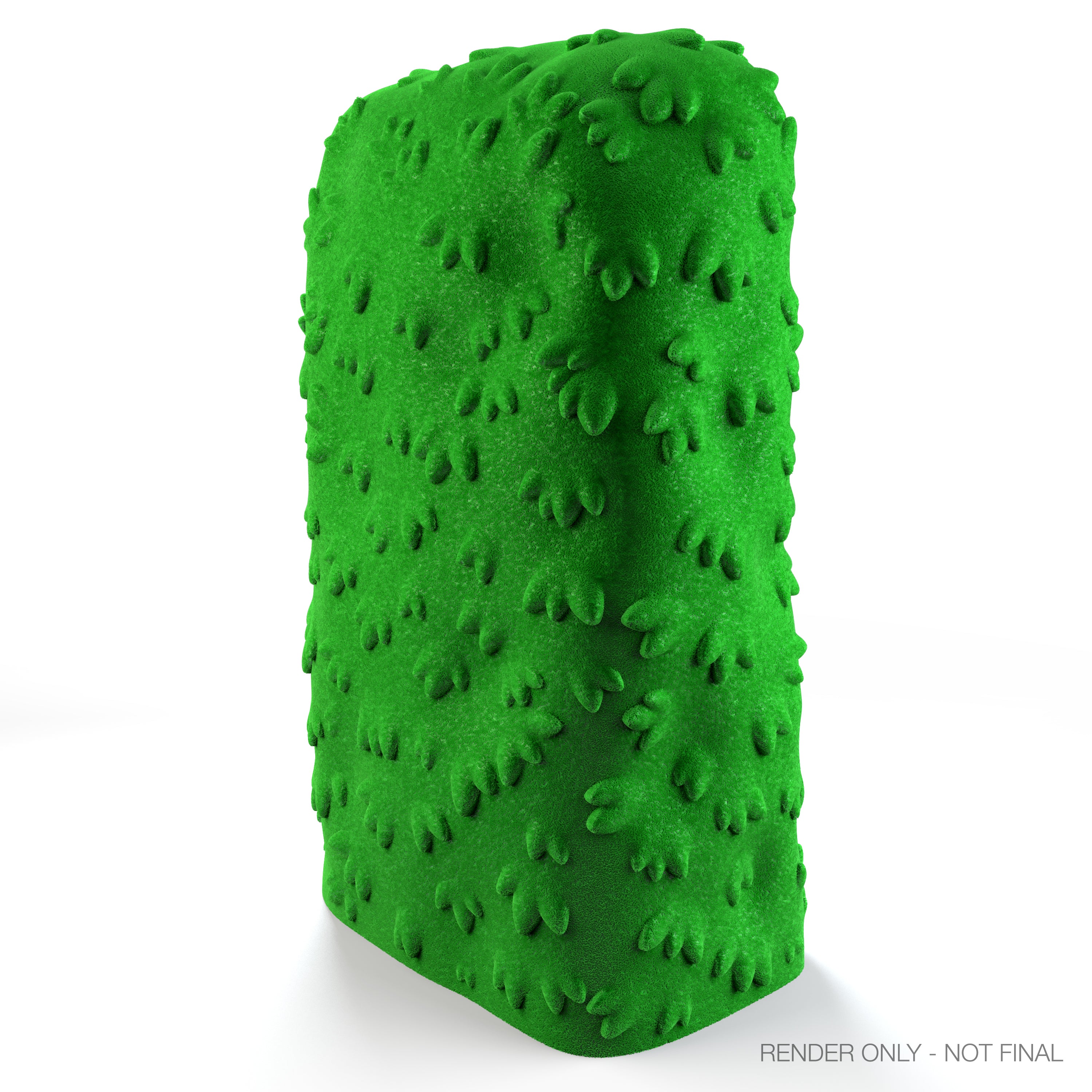 The Simpsons - Homer in Hedge 36" Flocked Art Giant - Kidrobot