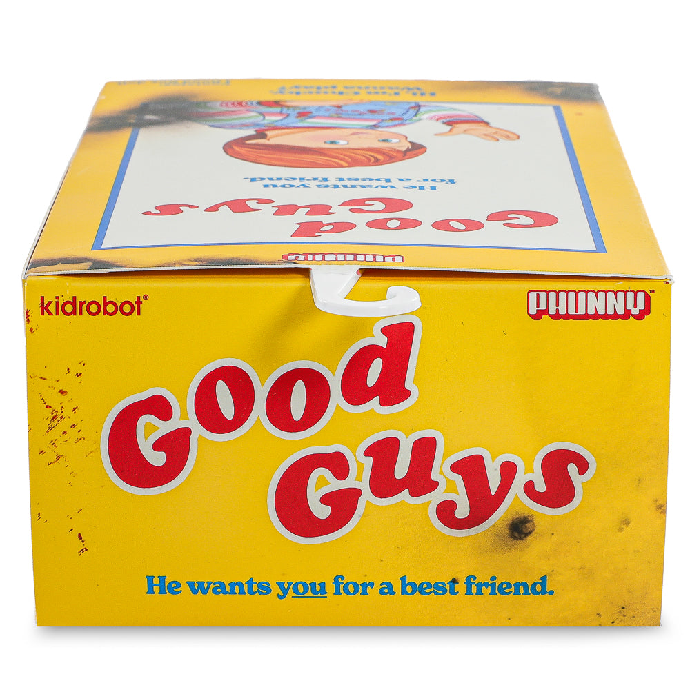 Bride of Chucky - Evil Chucky Phunny Plush Standing in Box - Kidrobot