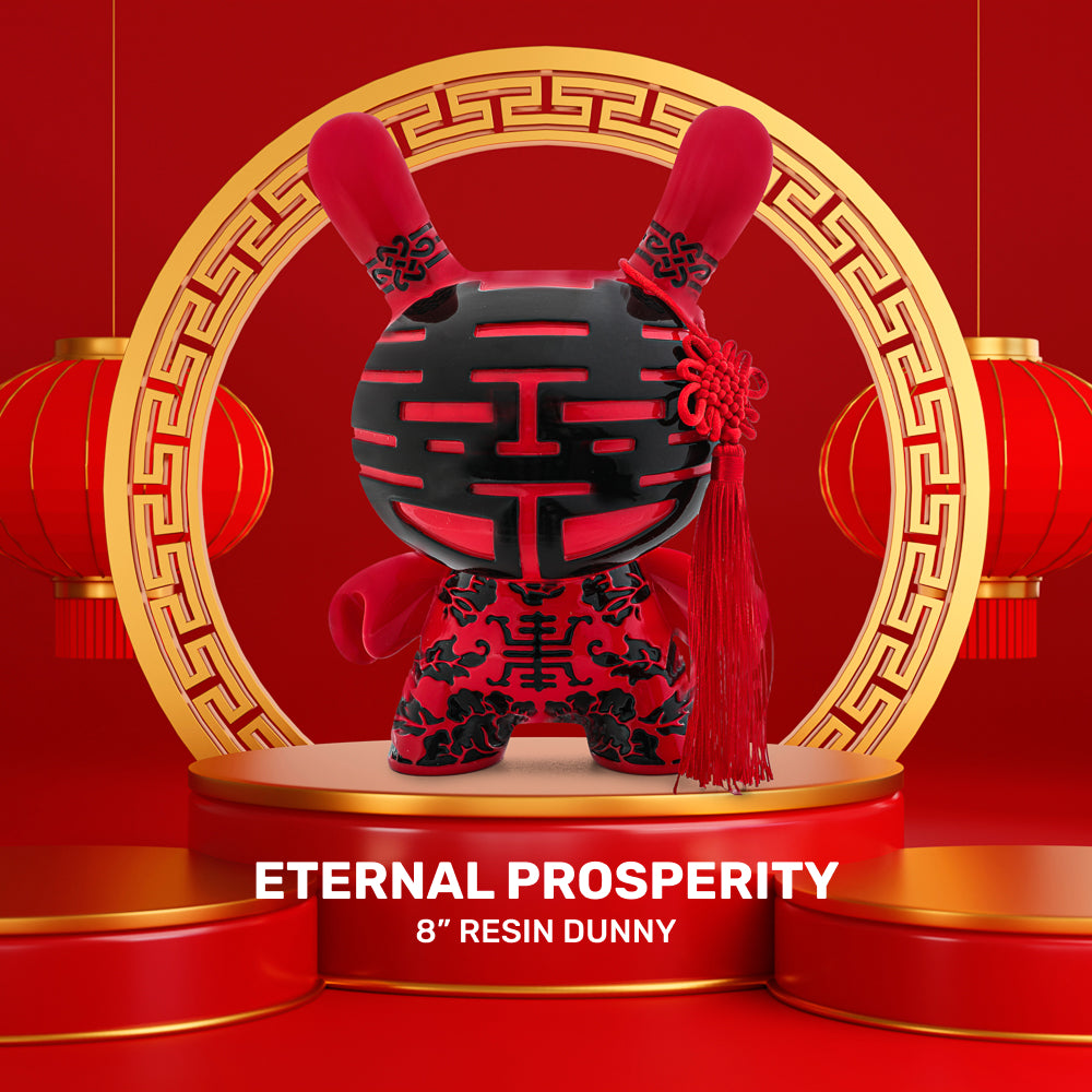 Eternal Prosperity 8" Dunny Resin Art Figure - Limited Edition - Kidrobot