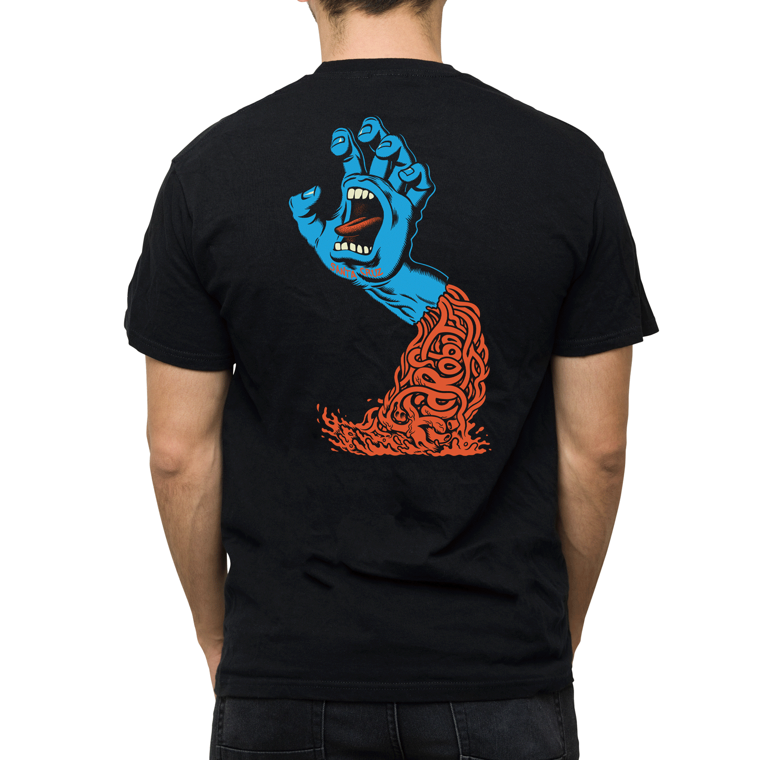 Santa Cruz Skateboards - 40th Anniversary Screaming Hand Glow-in-the Dark T-Shirt (Limited Edition of 150) - Kidrobot