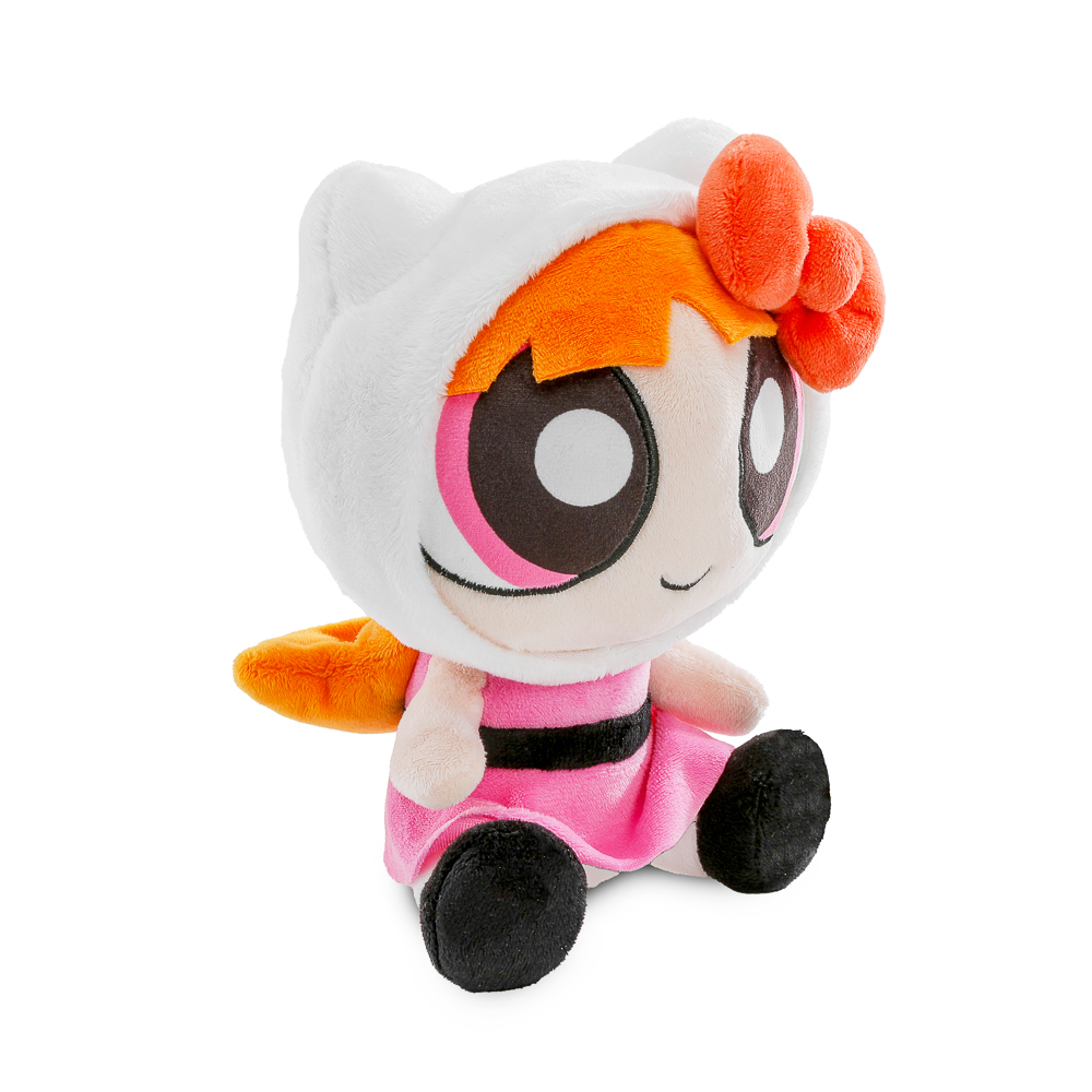 Hello Kitty® and Friends x The Powerpuff Girls - Blossom as Hello Kitty® Phunny Plush - Kidrobot
