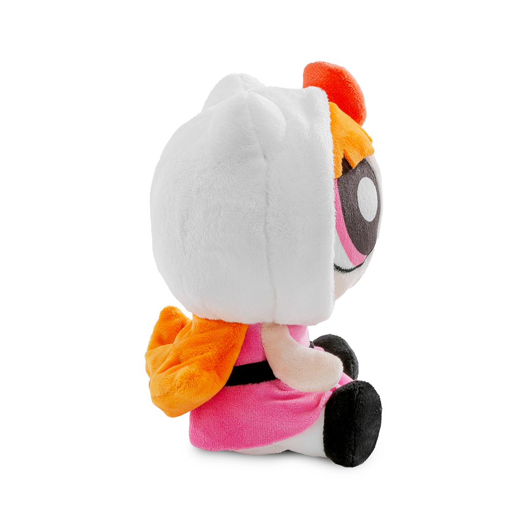 Hello Kitty® and Friends x The Powerpuff Girls - Blossom as Hello Kitty® Phunny Plush - Kidrobot