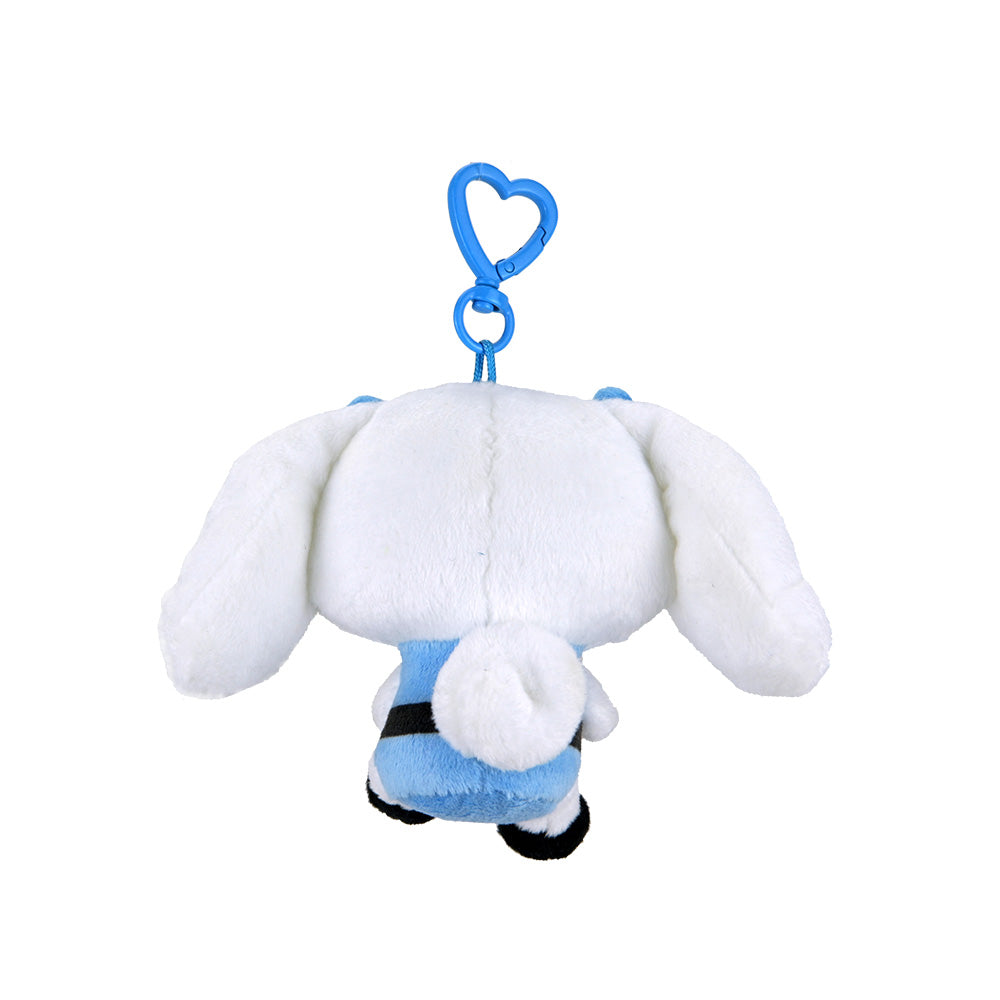 Sanrio Hello Kitty and Powerpuff Girls plush charm blind box featuring colorful, soft plush characters with detailed embroidery.