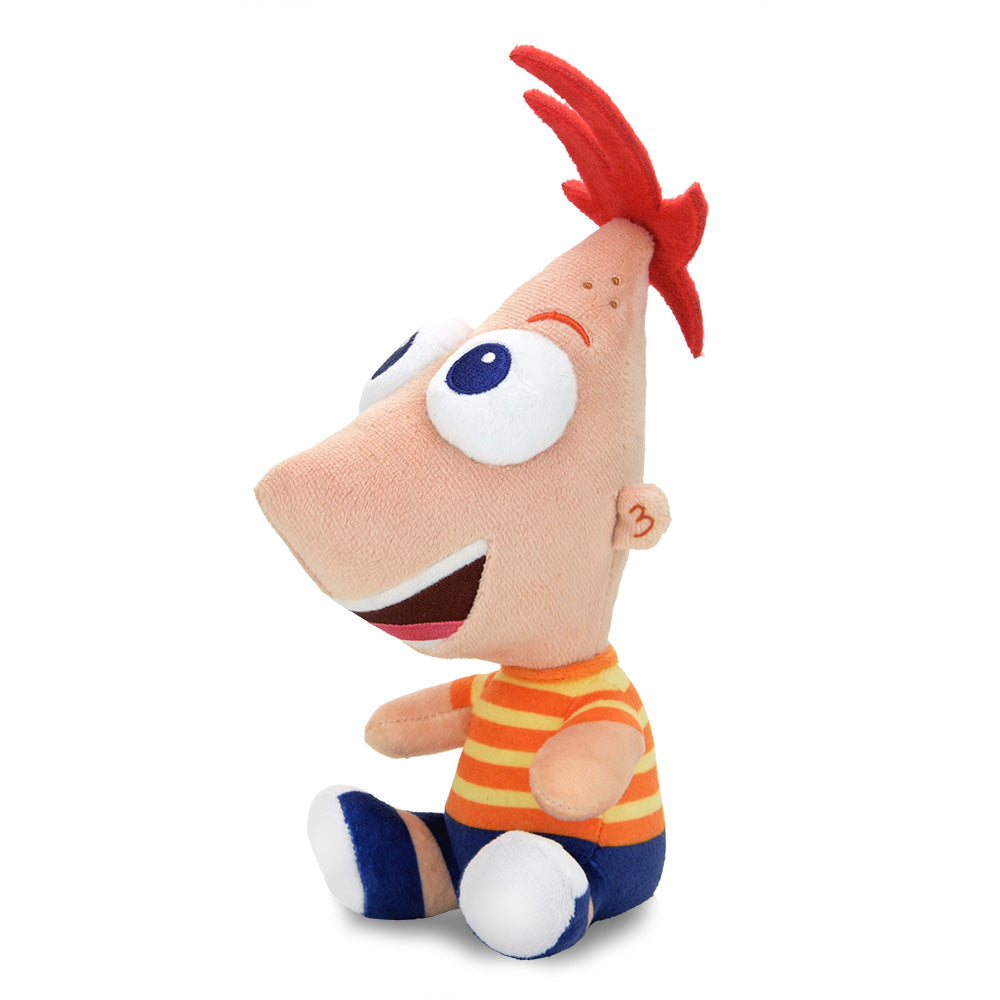 Disney Phineas Phunny Plush toy from Phineas and Ferb, soft and cuddly character plush for fans and collectors.