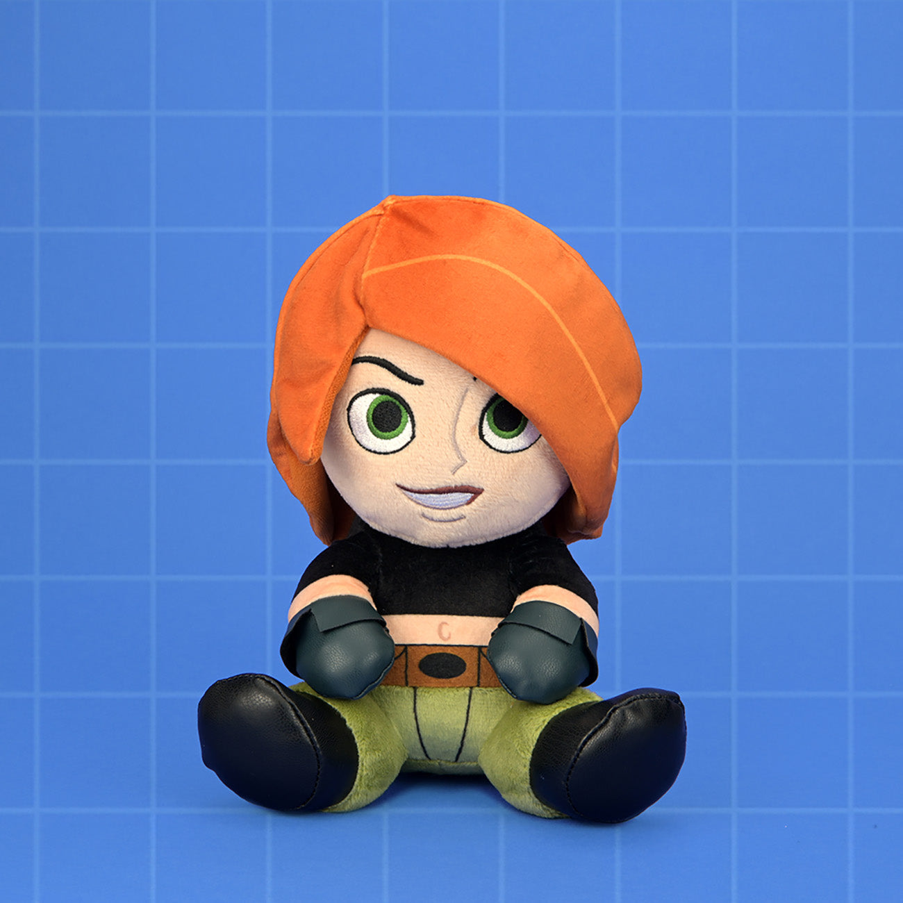 Disney Kim Possible plush toy featuring Kim Phunny character from Disney, soft and cuddly for fans and collectors.