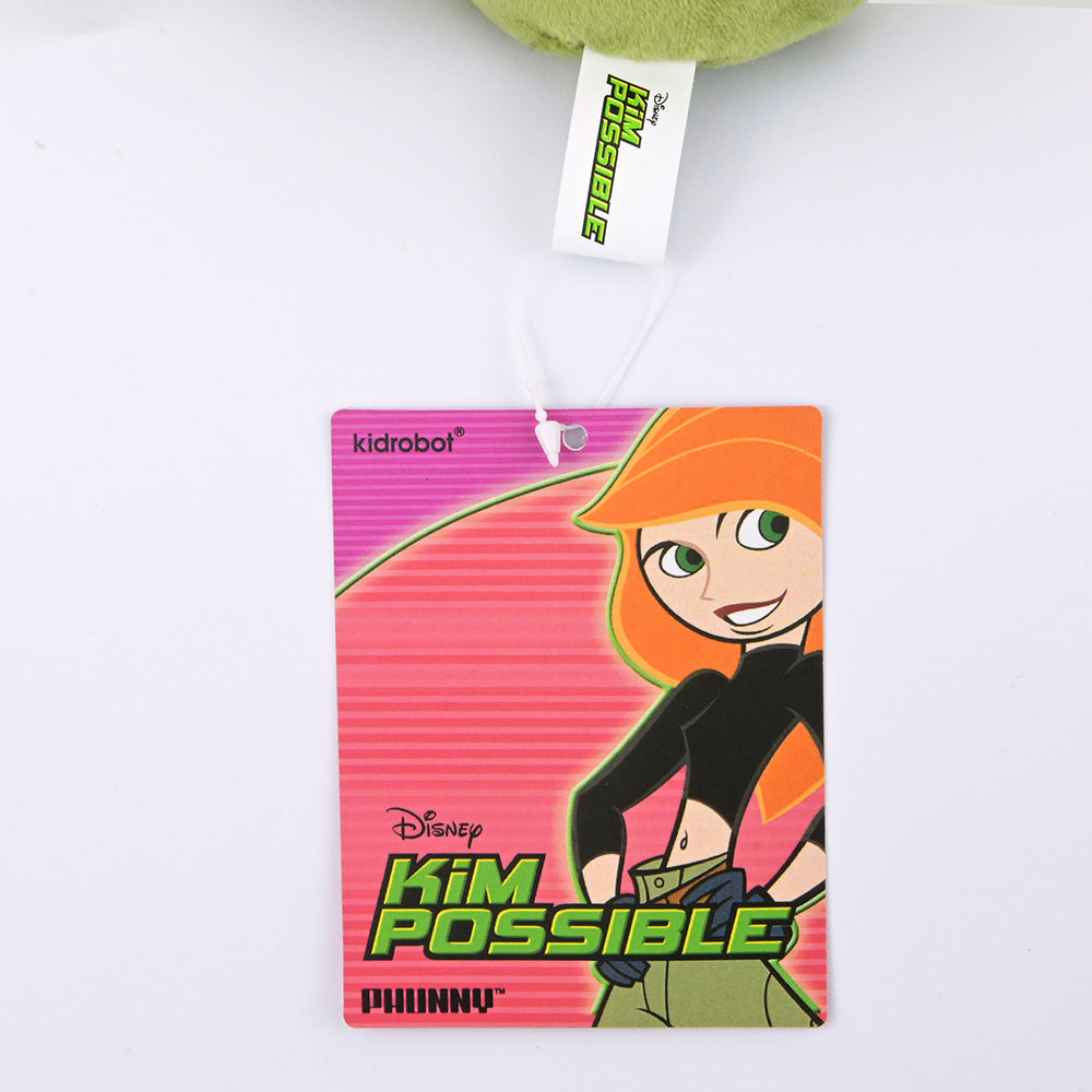 Disney Kim Possible plush toy featuring Kim Phunny character, soft fabric, and detailed costume, perfect for fans and collectors.