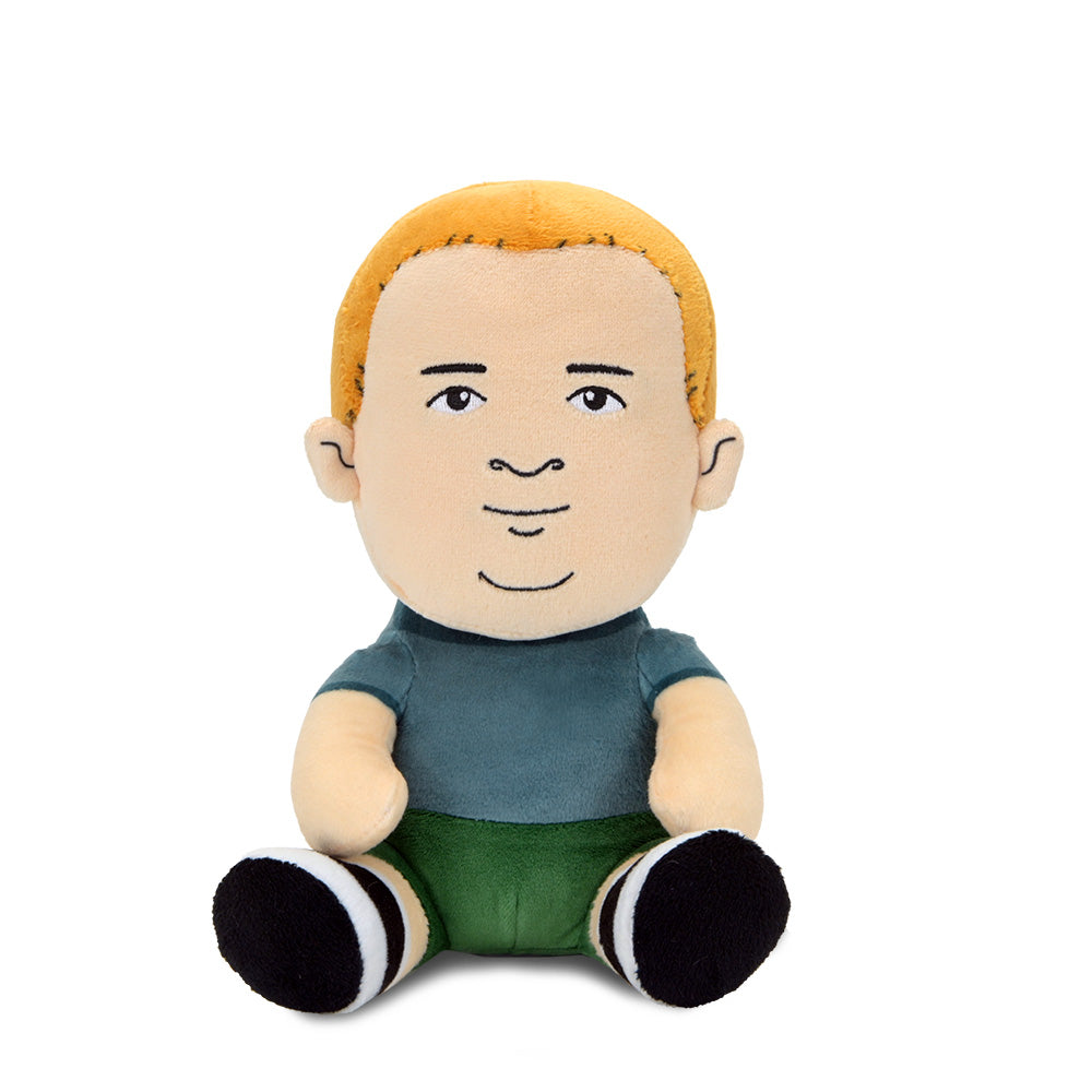 King of the Hill Bobby Phunny plush toy, soft and detailed stuffed character from the animated TV series.