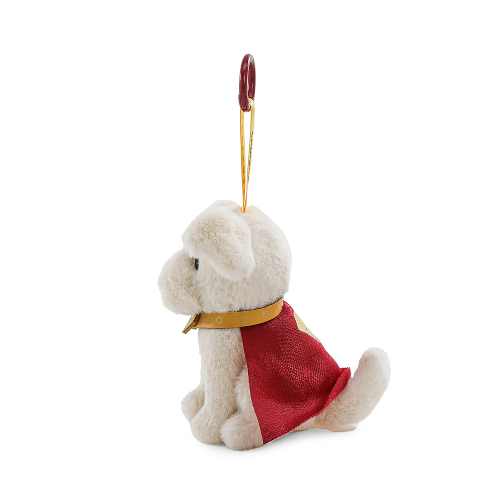 DC Comics Superman Krypto plush charm featuring a soft, collectible plush toy of Krypto the Superdog from the 2025 Superman series.