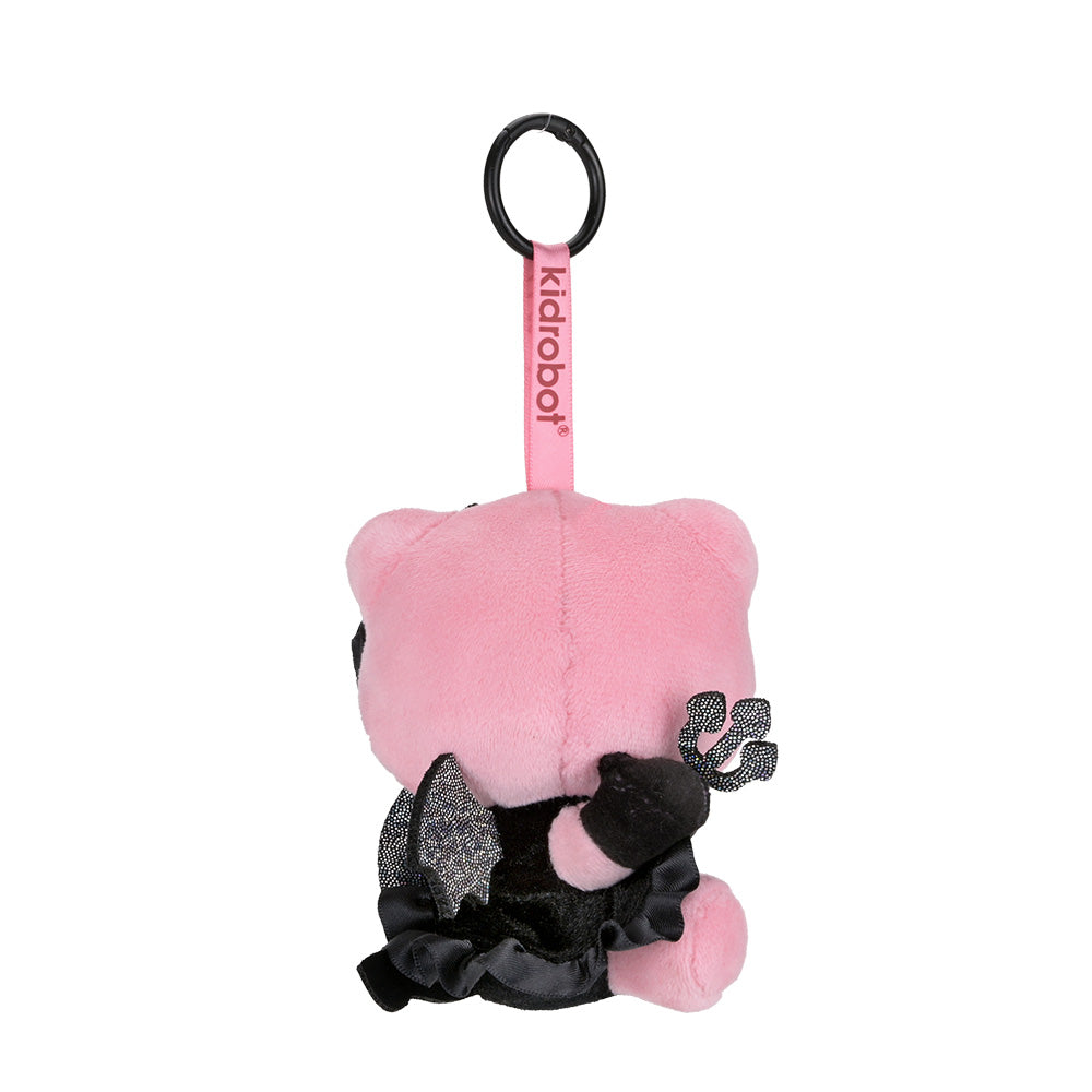 Sanrio Hello Kitty Mimmy devilishly cute plush charm, adorable SDCC debut plush accessory with detailed character design.