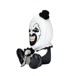 Large plush of Art the Clown from Terrifier 3, featuring detailed ...